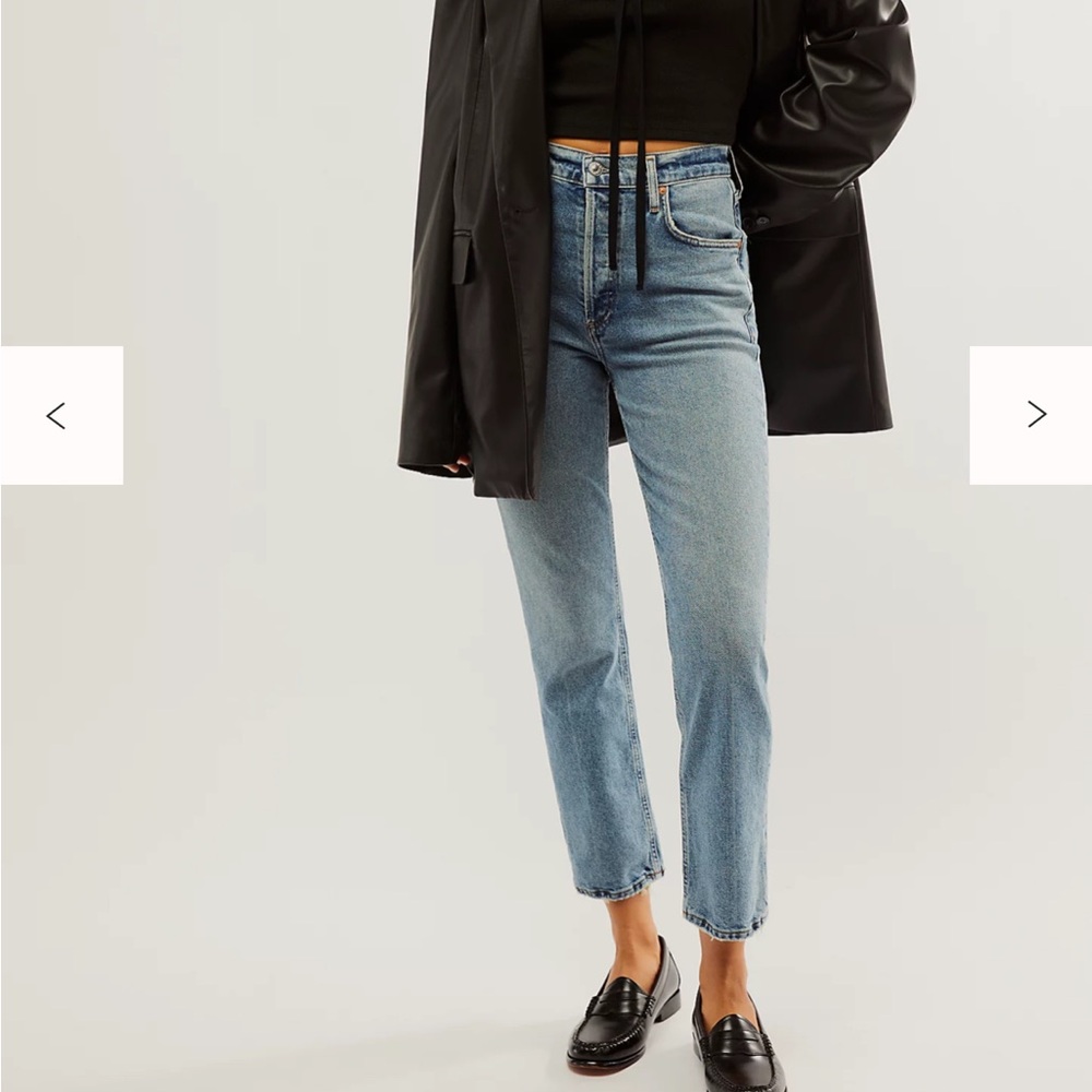 Citizens of Humanity Cropped Jolene Denim ✨